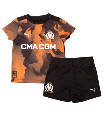 Olympique de Marseille Tercera Equipación Niños 2023-24 Manga Corta (+ Pantalones cortos)